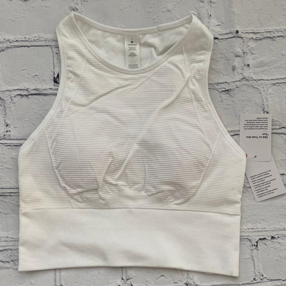 Lululemon Ebb to Train Bra Sun